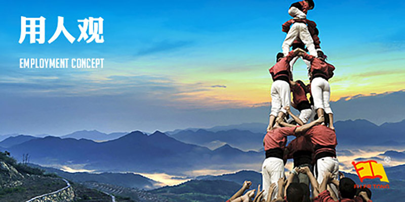 以人為本、知人善用、團隊協(xié)作